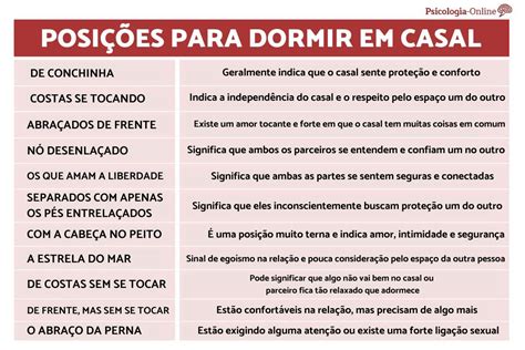 Posições para dormir em casal